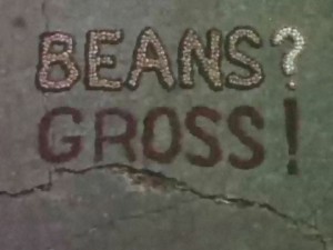 If you think beans are gross, you're in for a surprise! Photo c/o wiredrive.com