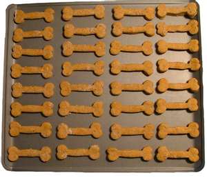 DIY dog biscuits