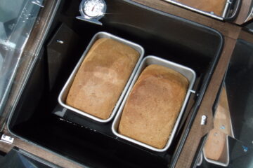 Whole wheat bread in Global Sun Oven--All Rights Reserved, Copyright 2013 Preparedness Pro